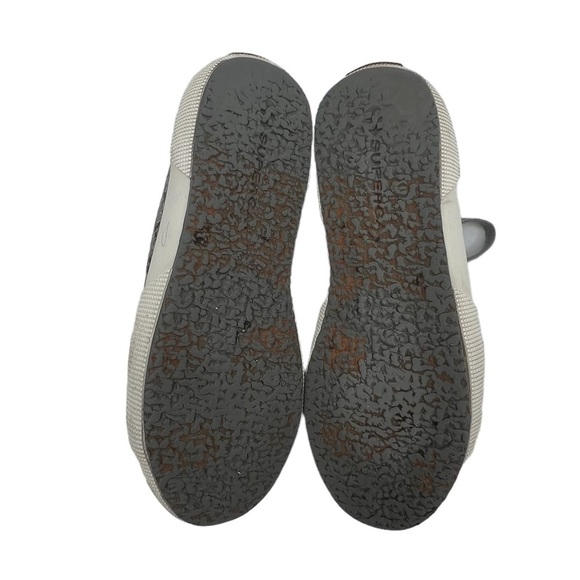 Superga Gray Snake Print Lace Up Sneakers Size 37 Women’s - Picture 8 of 8